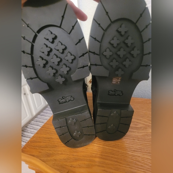 Coach leather platform boots - Picture 8 of 13